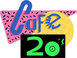Cafe 20s Sticker